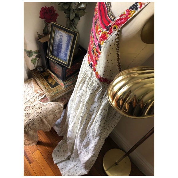 Ulla Johnson
Women's White Razi Embroidered Printed Linen Cotton-blend Jumpsuit - Picture 7 of 16